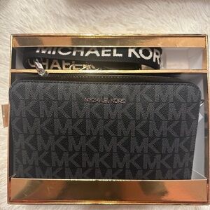 NWT Michael Kors black crossbody bag